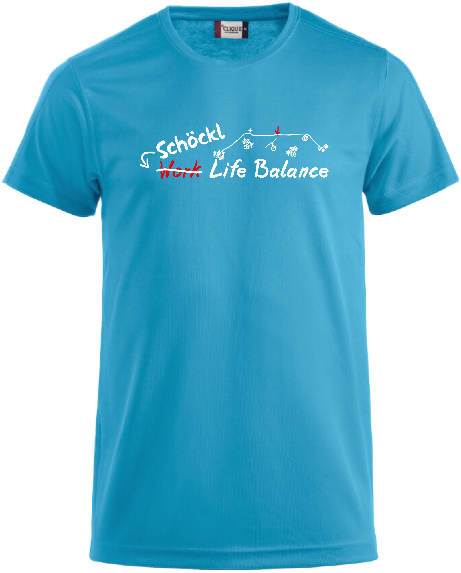Schöckl - Life - Balance, Kurzarmshirt