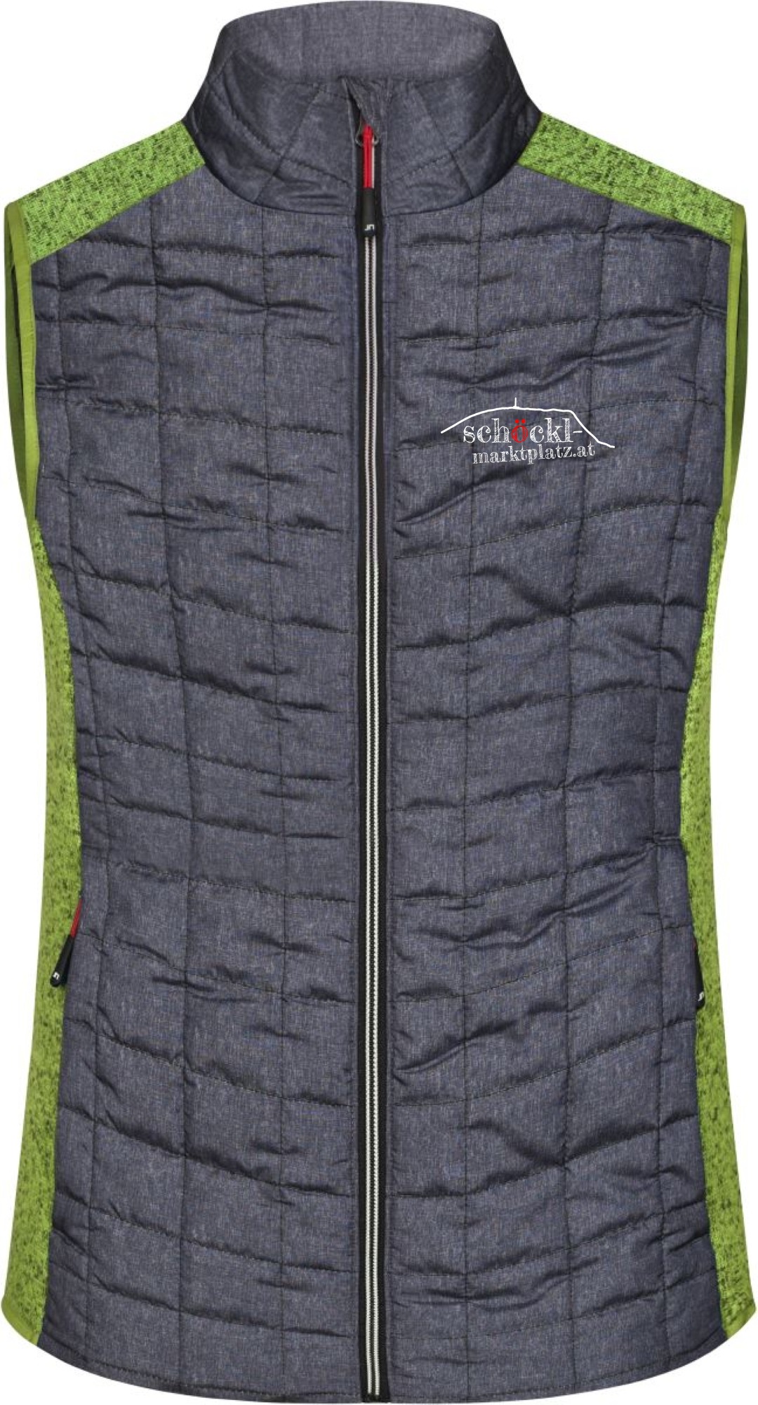 Der Schöckl ruft, Hybrid Strickfleece Gilet