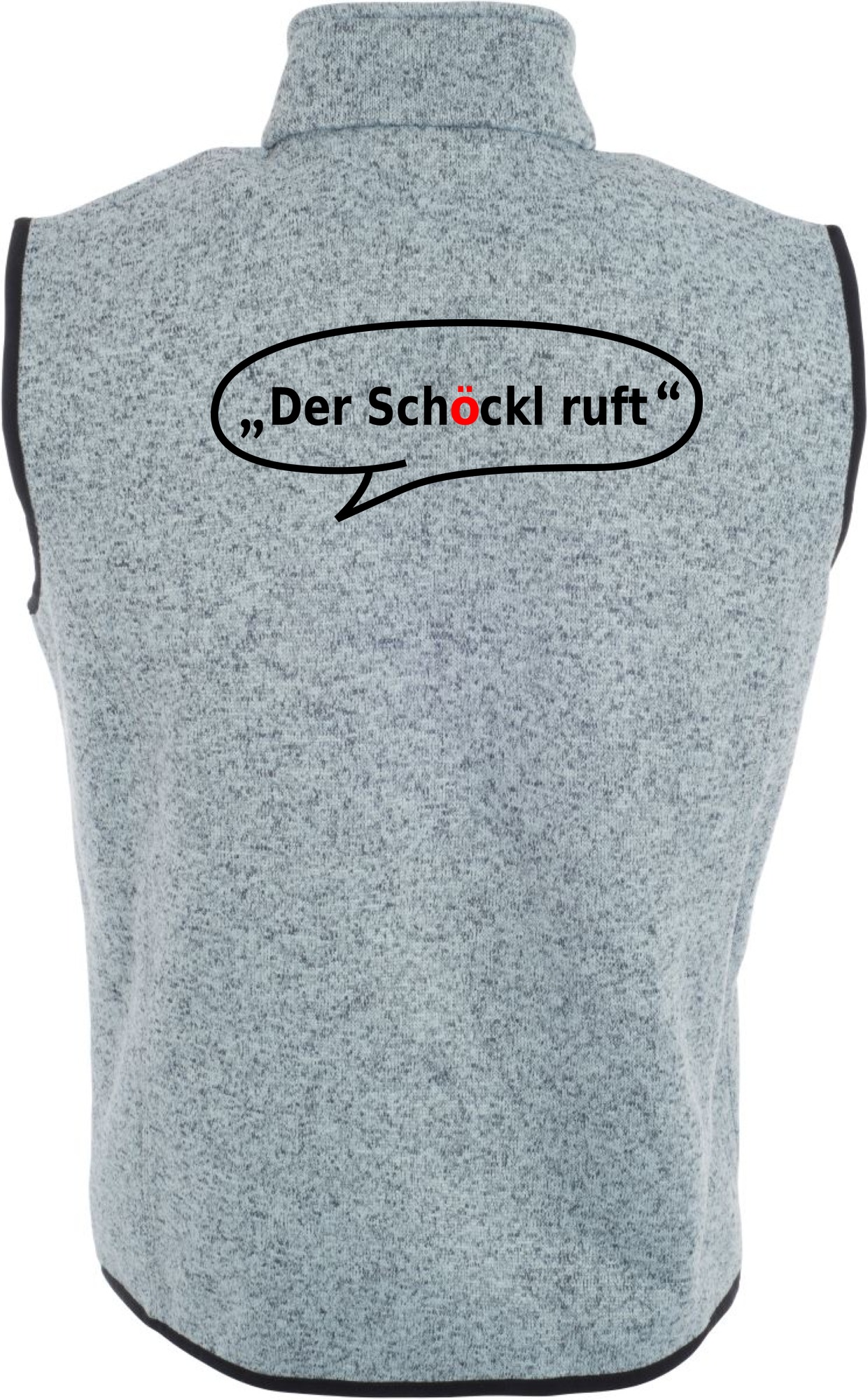 Der Schöckl ruft, Strickfleece Weste