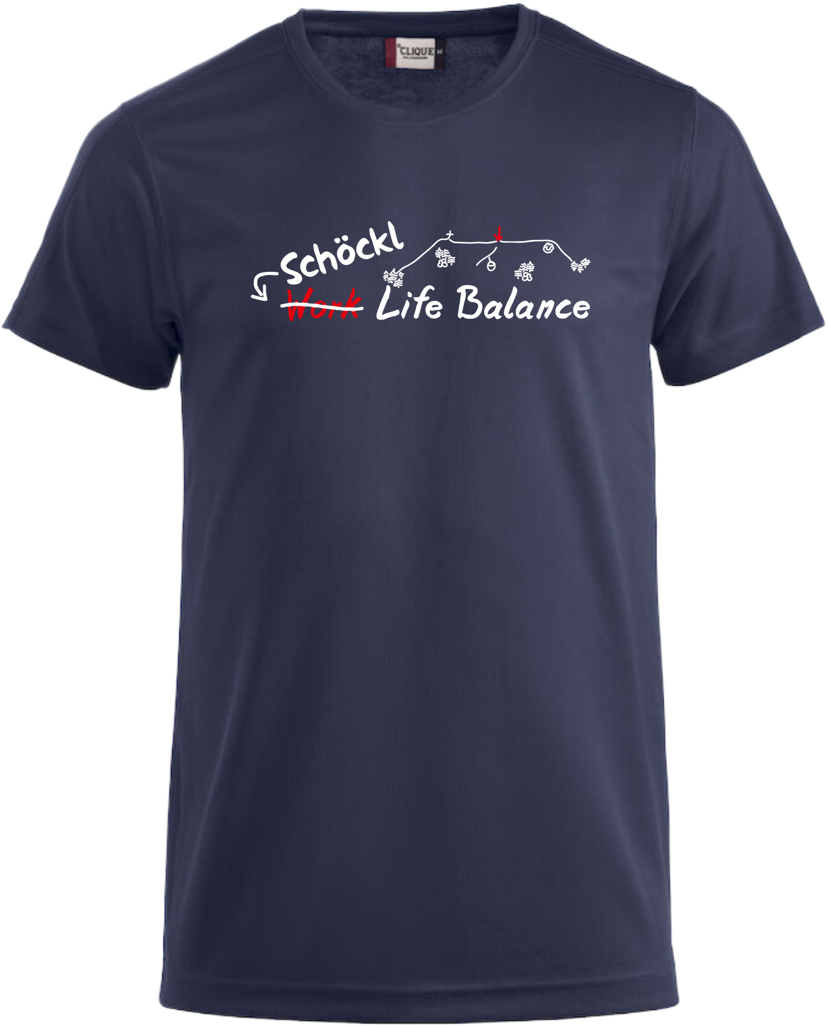 Schöckl - Life - Balance, Kurzarmshirt