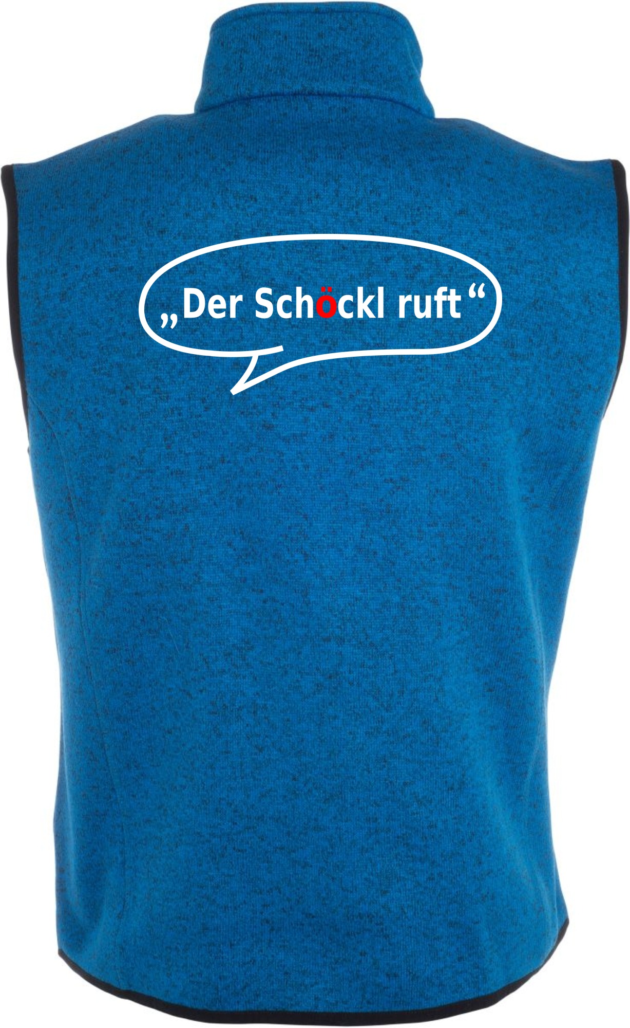 Der Schöckl ruft, Strickfleece Weste