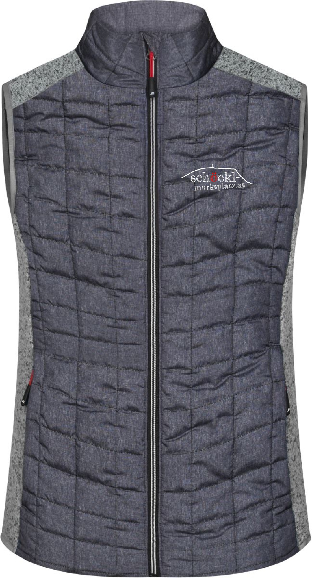 Der Schöckl ruft, Hybrid Strickfleece Gilet