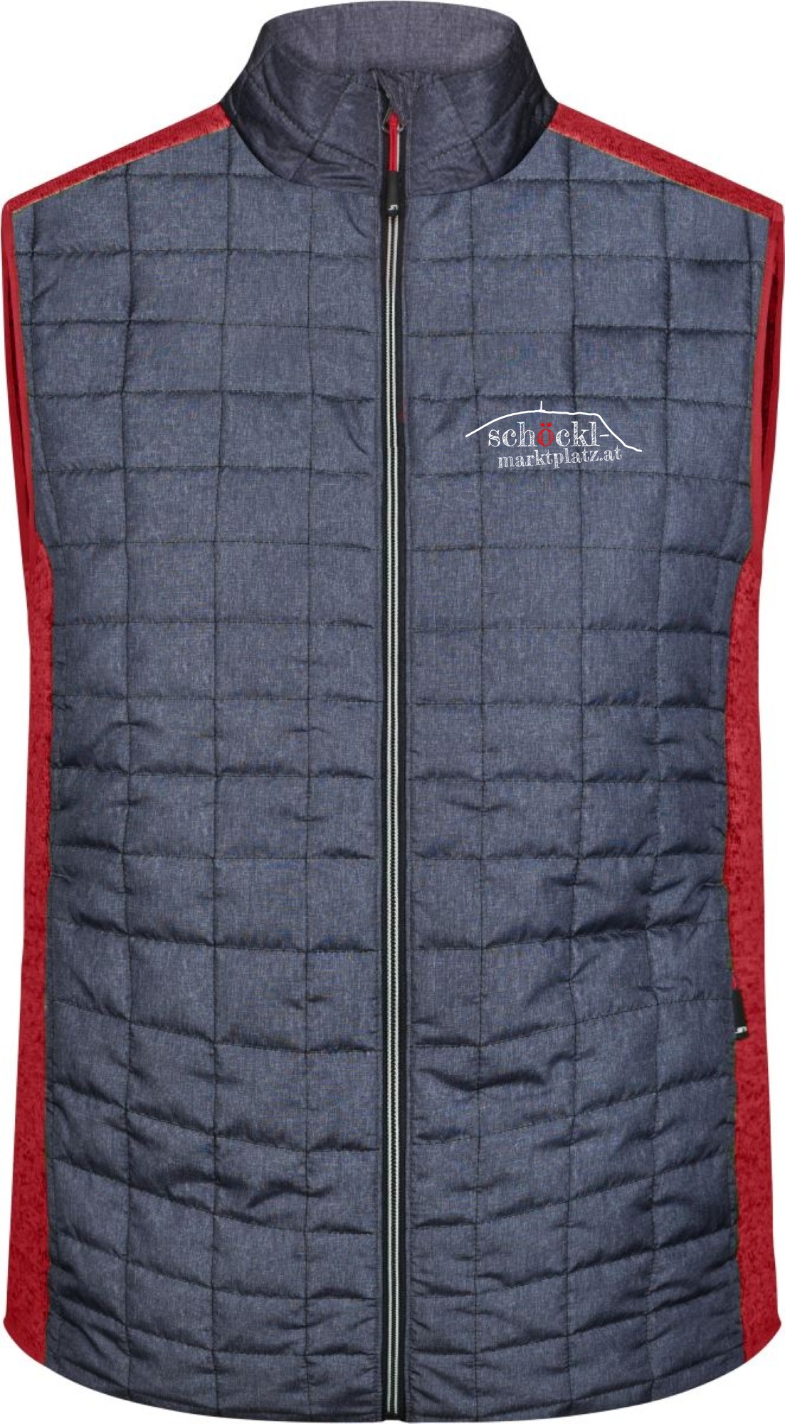 Der Schöckl ruft, Hybrid Strickfleece Gilet